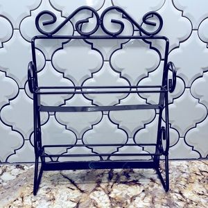 🧂Black Metal 2-Tier Spice Rack